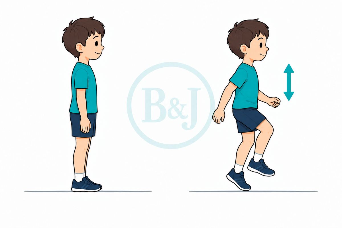 Skipping in place
