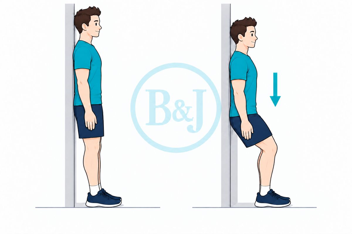 Small wall squat
