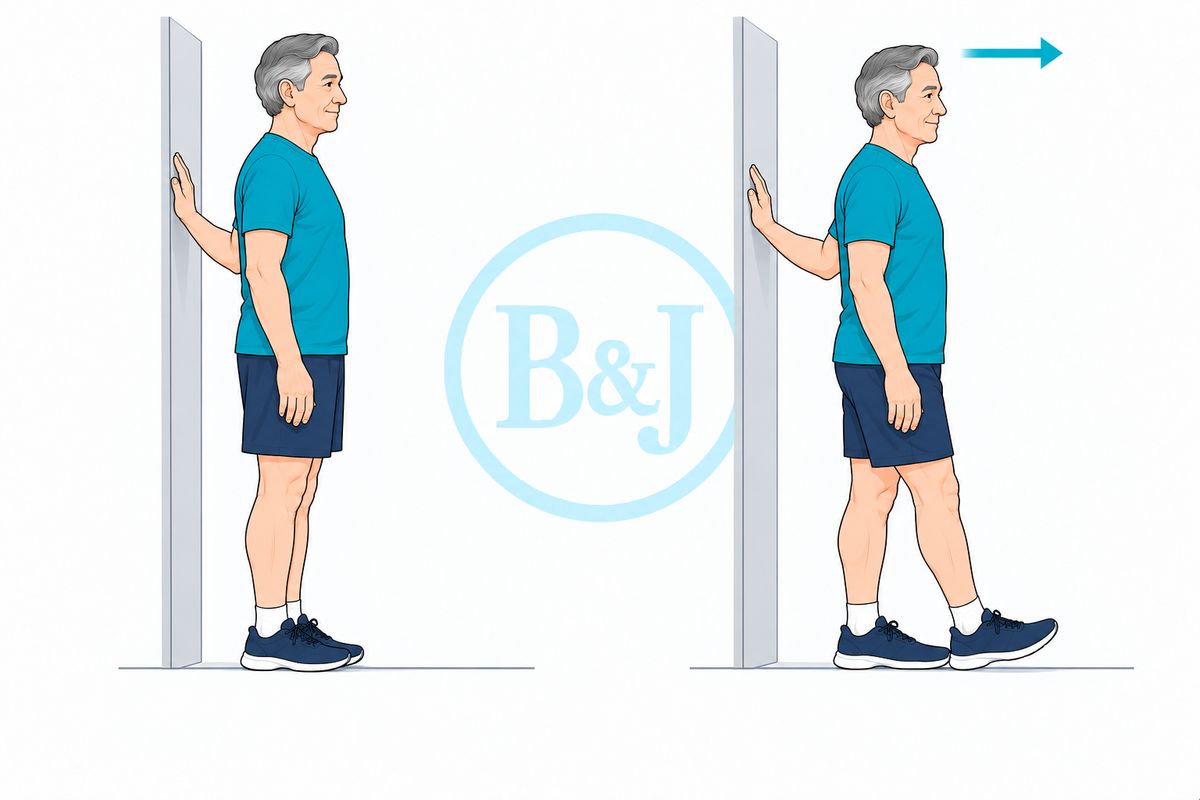Heel-to-toe walk
