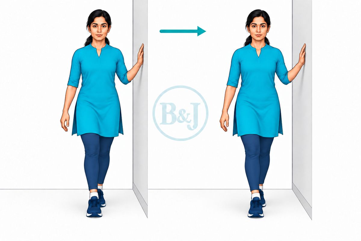 Heel-to-toe walking