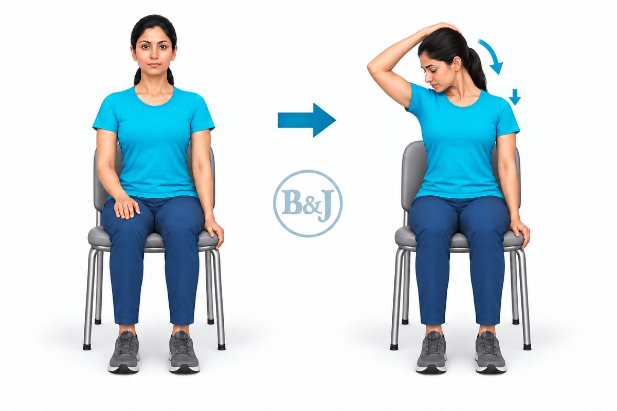 Levator scapulae stretch