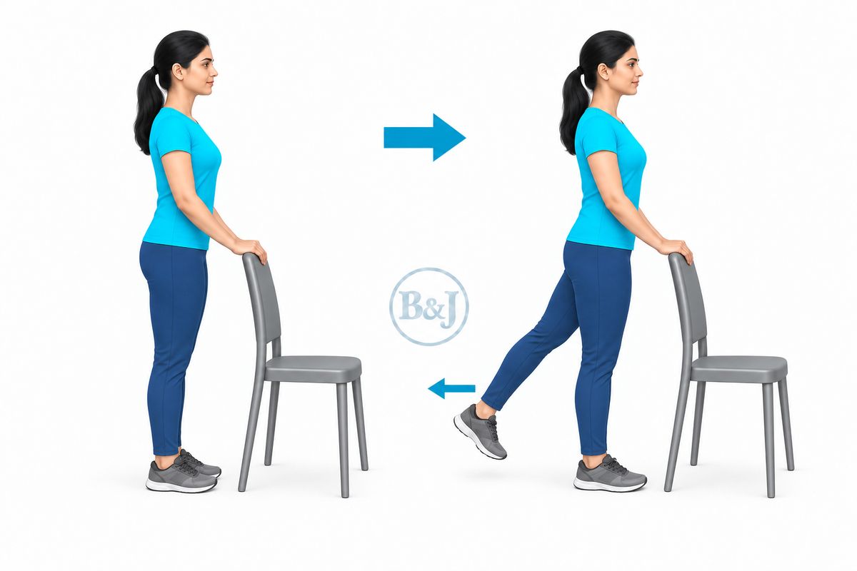Standing hip extension