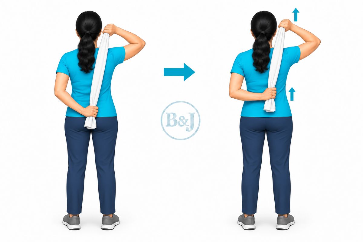 Towel internal rotation