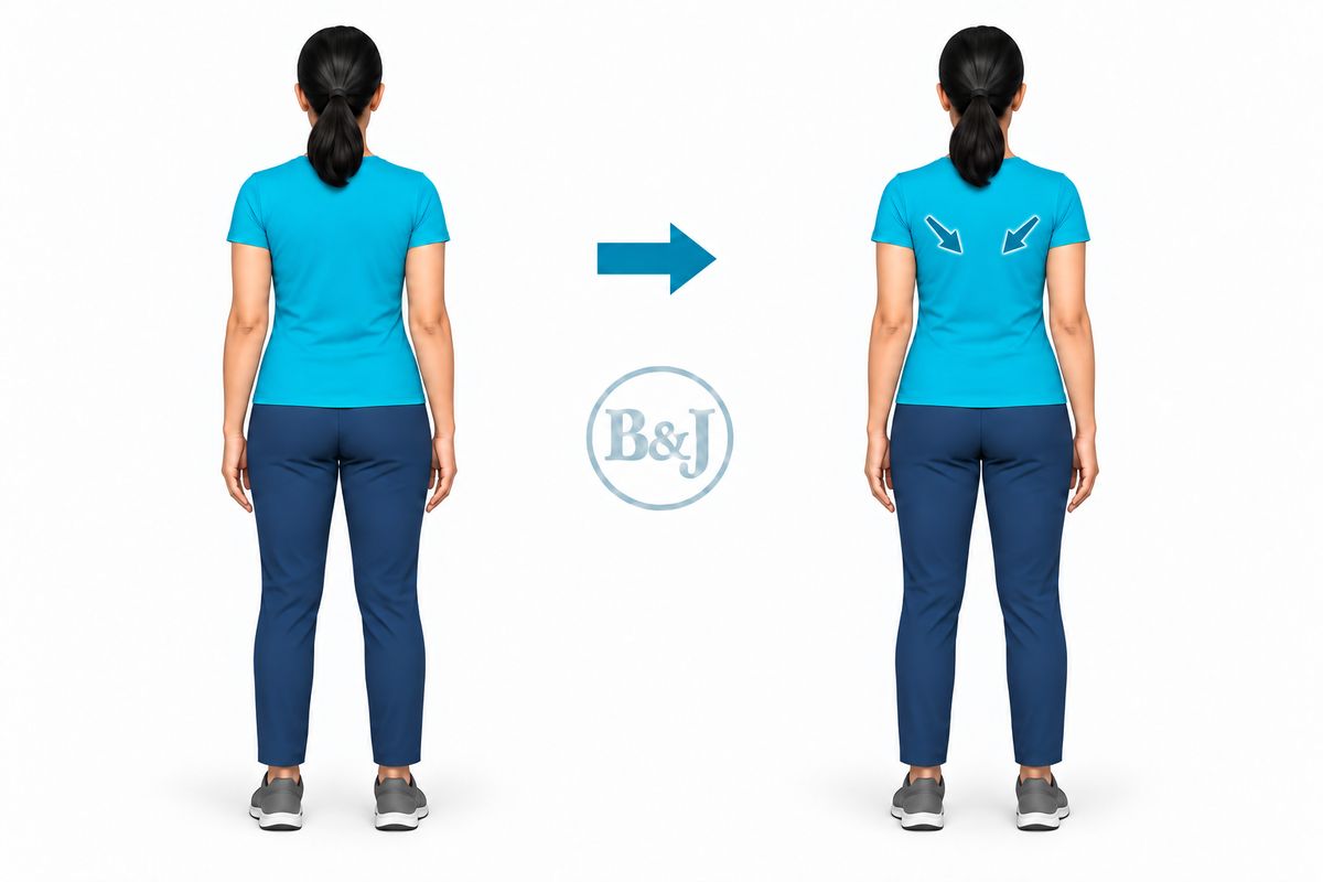 Shoulder blade squeeze