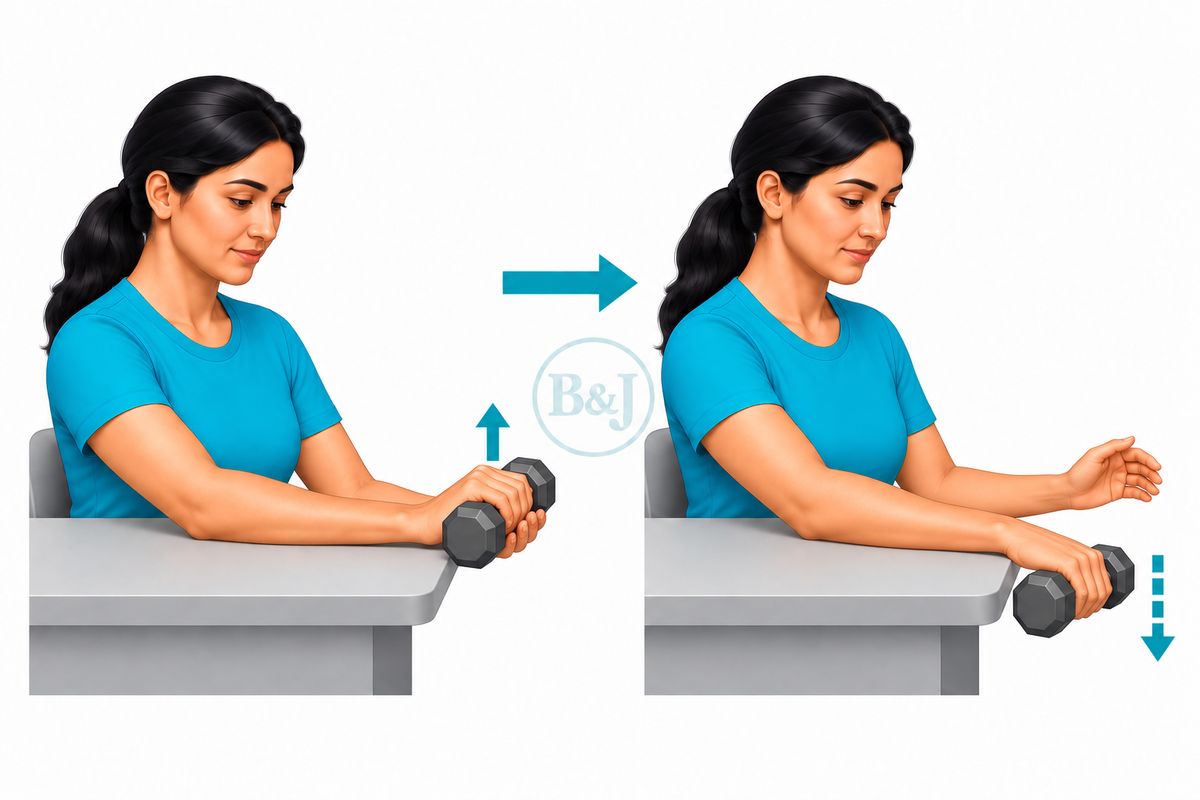 Eccentric wrist extension