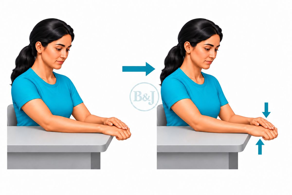Isometric wrist extension