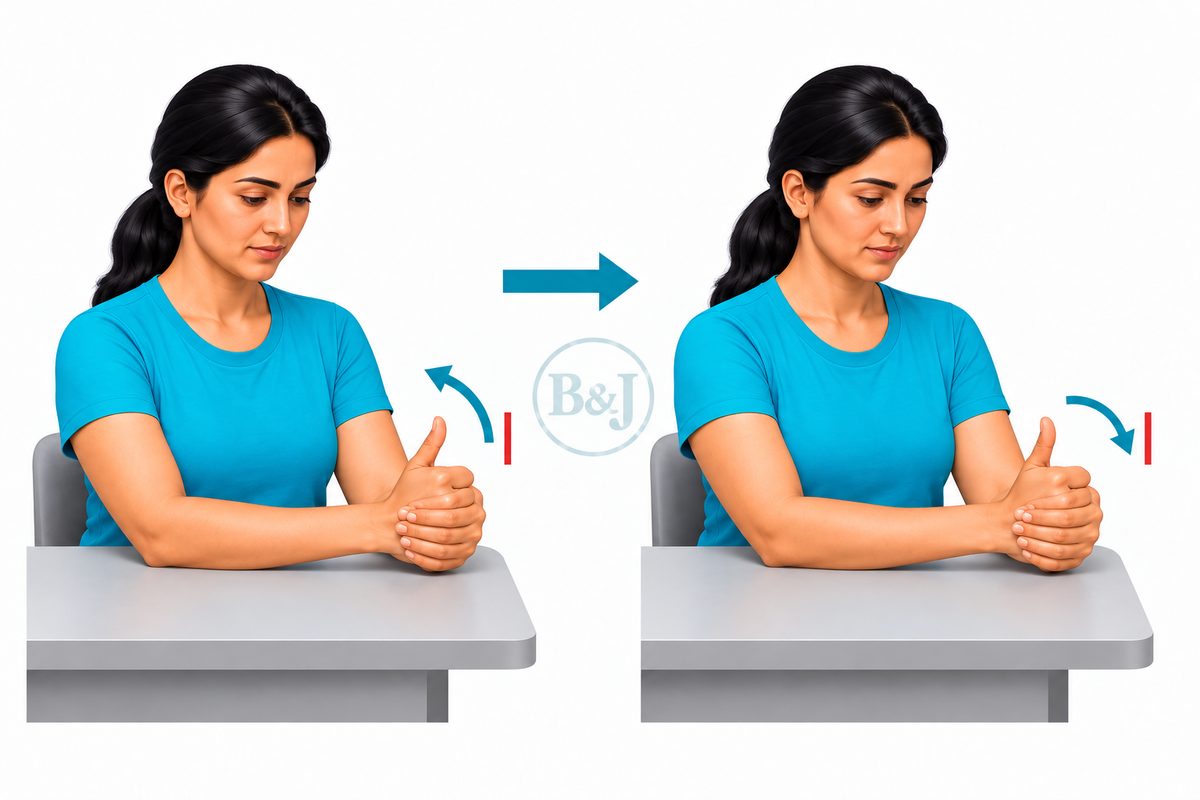 Isometric forearm turn